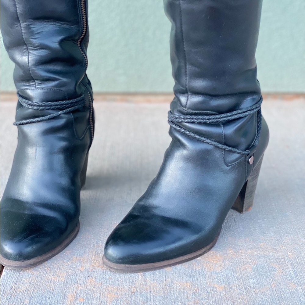 UGG Black Heeled Boots